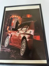 FRAMED Original Lancia Delta