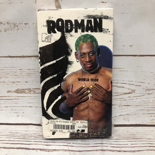 Dennis rodman world tour - rodman, vhs