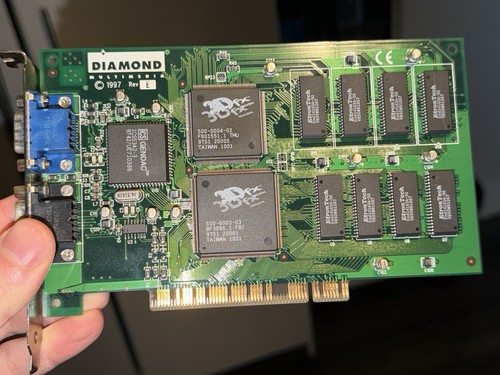 Vintage diamond monster pci - monster,