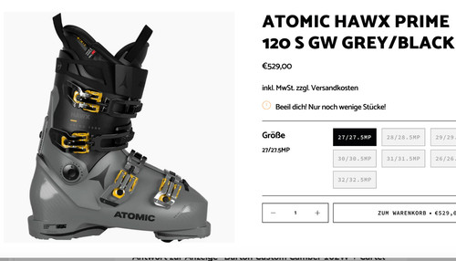 Scarponi sci atomic hawx - scarponi,