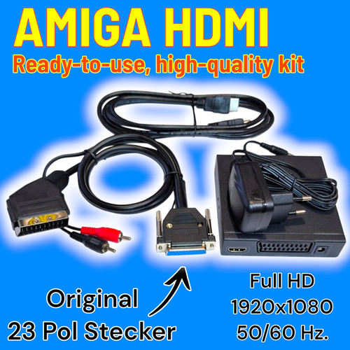 Amiga 500 hdmi scart kit - 500,