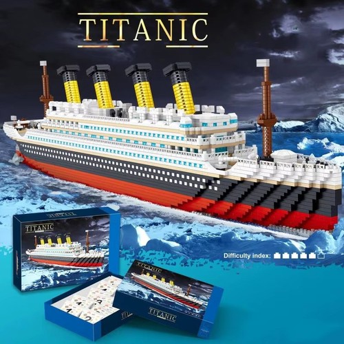 Moc titanic cruise ship - moc,