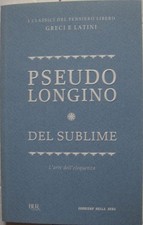 Del sublime,Pseudo Longino  ,RCS,2012