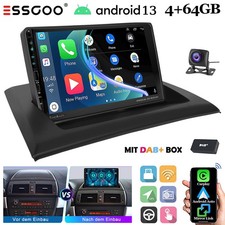 Autoradio DAB+ per BMW X3 E83 2006-2010 4+64G CarPlay Android 13 fotocamera navigatore GPS