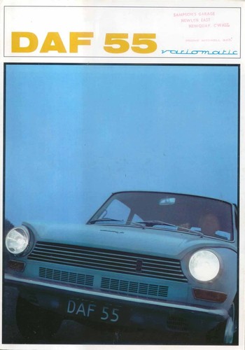 Brochure vendita daf - 55, saloon