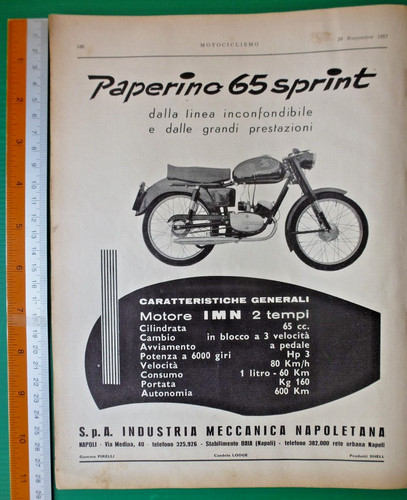 Advertising paperino sprint - advertising, 65
