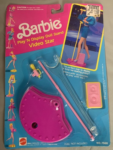 Barbie play display vintage - barbie,