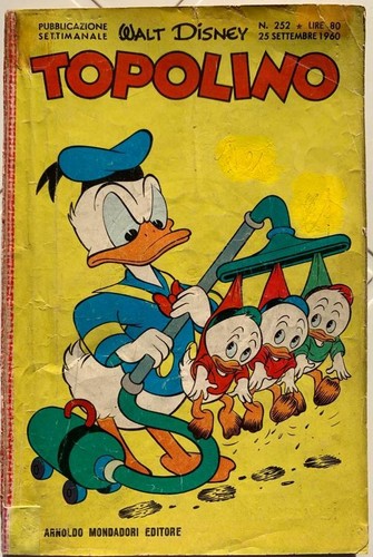 Topolino 252 del 25 - del,