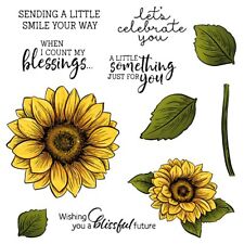 Girasoli invio sorriso a modo tuo fustelle da taglio metallo timbri trasparenti carta artigianato