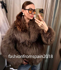 ZARA NUOVA GIACCA PELLICCIA