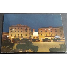Cartolina Santa Teresa di Gallura - Piazza Vittorio Emanuele - Notturno