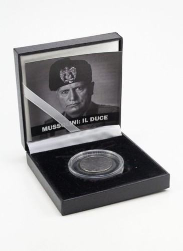 Moneta mussolini duce italia - moneta,