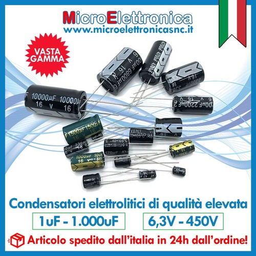Condensatori elettrolitici