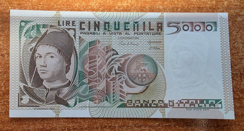 5000 lire antonello messina - 5000,