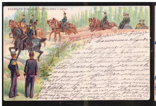 Cartolina esercito italiano - cartolina,