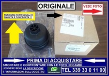 COPERCHIO SUPPORTO FILTRO OLIO + GUARNIZIONE ORIGINALE CITROEN C2 C3 1.1 BENZINA