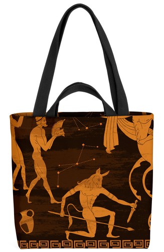 Borsa pittura greca - , grecia