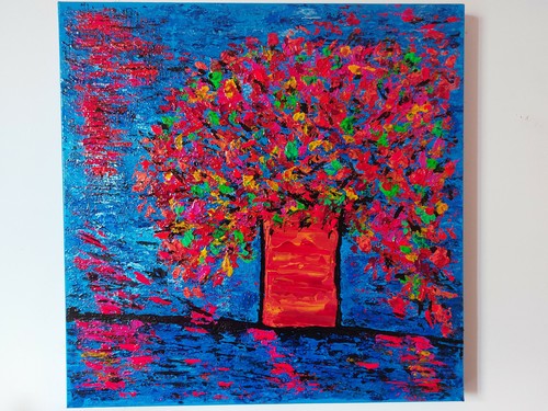 Quadro moderno dipinto - quadro, a