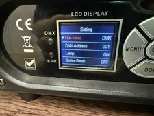 Testa mobile per DJ BEAM 250 a doppio prisma, beam/h*