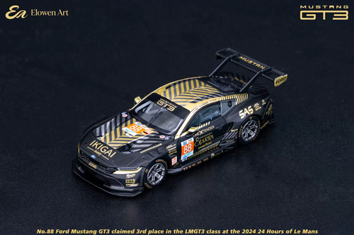 Mustang gt3 mans 24h - gt3, #88