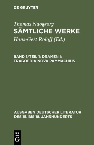 Thomas naogeorg dramen - thomas,