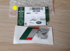 NUOVO ORIGINALE JAGUAR R PERFORMANCE BOOT WING BADGE XKR XFR XJR STR S-TYPE R