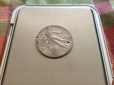 20 LIRE 1921 LIBERTÀ LIBRATA