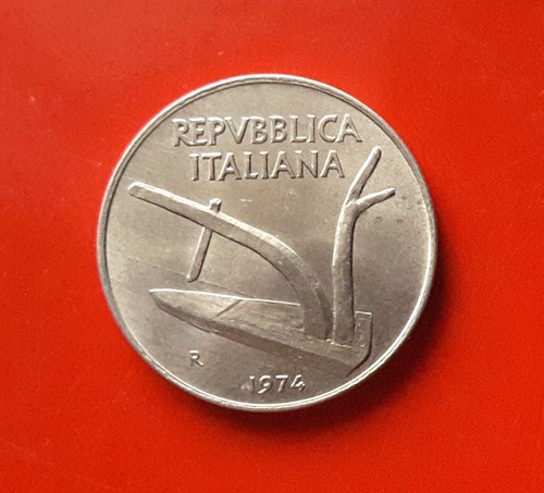 Lire 1974 errore linea - lire, di