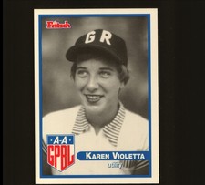 2002 Fritsch AAGPBL Card #419