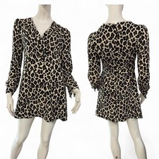 PINKO brown beige animalier