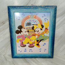 Poster Topolino & Minnie Rock Around Con Cornice (Nuova Arti Grafiche Ricordi)