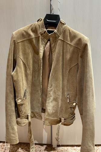 Amisu leather giacca - leather, biker