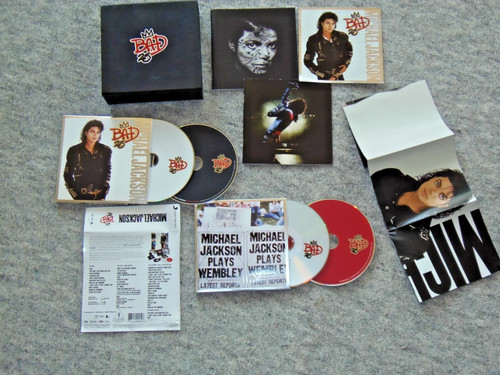 Michael jackson bad 3 cd - michael,