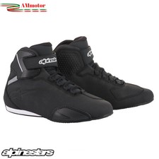 Scarpe Da Moto Alpinestars Sektor Black Uomo Protezioni N 43 Sportive Scarpette