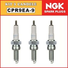 KIT 3 CANDELE NGK CPR9EA-9 YAMAHA MT-09 TRACER DAL 2015 AL  2019 YAMAHA MT09