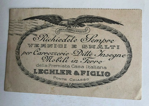 Cartolina pubblicitaria - cartolina,