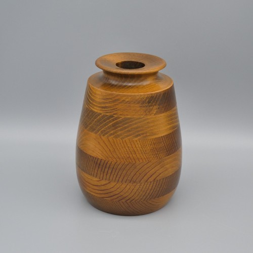 Vaso vintage legno tornito - vintage,