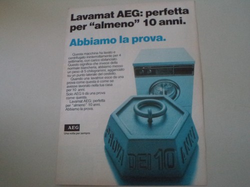 Advertising pubblicità 1981 - advertising,