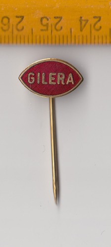 Vintage enamel gilera scooter - vintage,