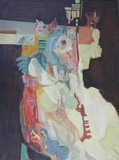 Giancarlo BRAGHIERI (CastelSanGiovanni 1930-Piacenza 2009) Composizione 150x110