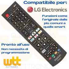 Telecomando universale per tv lg compatibile televisore televisione akb lcd led