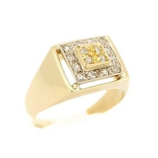 Anello Sigillo Quadrato