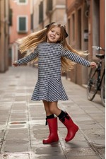 Abito Bambina Fantasia Gallo -
