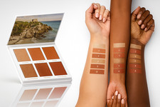 BH Cosmetics Tanned in Tulum Palette | Bronzer & Highlighter 6 Colori Glow