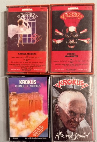Krokus 4cassette lot blitz - 4cassette,