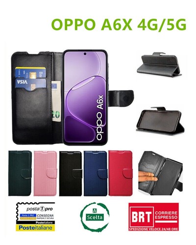 Custodia cover flip case libro - flip,