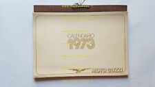 Moto Guzzi calendario 1973 originale no cartello tabella