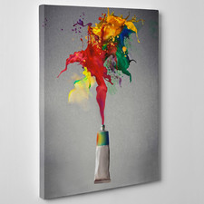 Quadro Moderno Su Tela Canvas