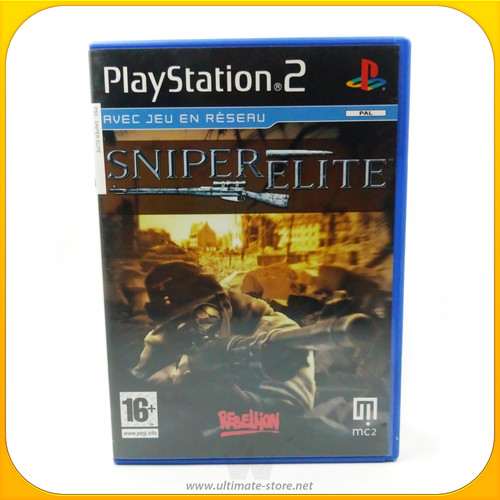 Jeu ps2 sniper elite - elite,