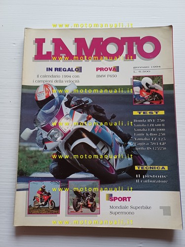 Moto rivista 1994 prova - rivista, 1.1994